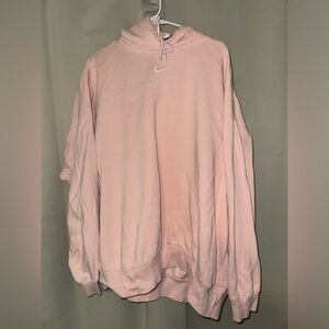 Pink Nike Phoenix Fleece Sweatshirt